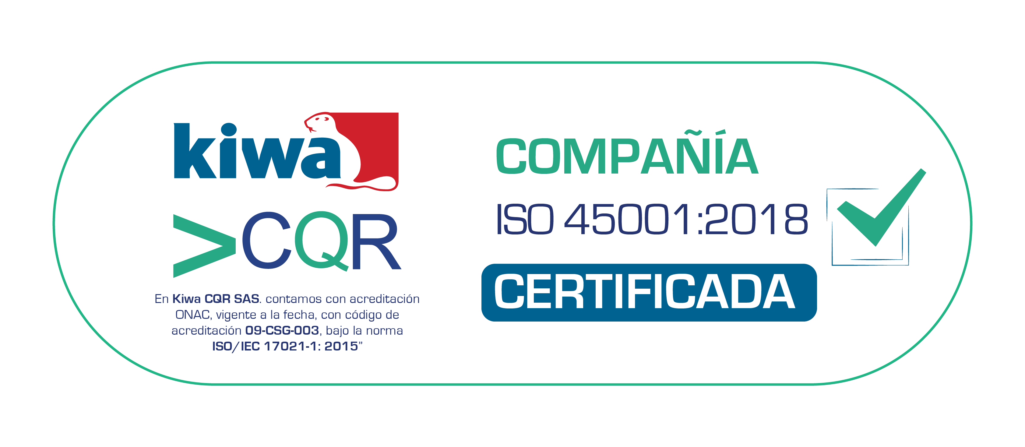 Certificación ISO 45001